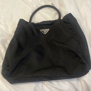 Prada nylon bag for sale in fair condition